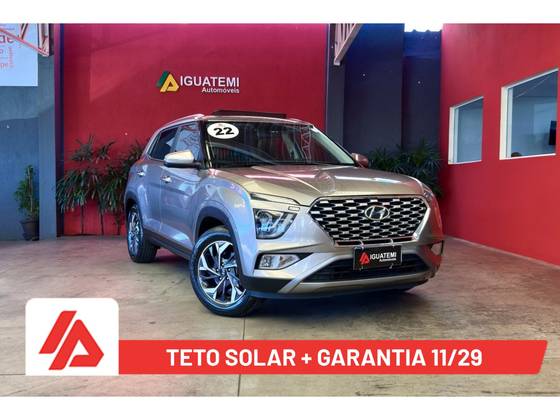 HYUNDAI CRETA 1.0 TGDI FLEX PLATINUM AUTOMÁTICO HYUNDAI CRETA 1.0 TGDI FLEX PLATINUM AUTOMÁTICO